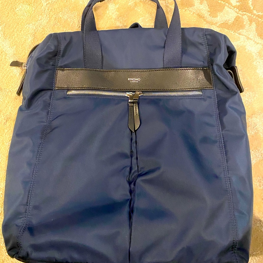 KNOMO London sleek professional laptop backpack. Excellent, like new condition